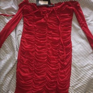 Fashion nova, off the shoulder mini dress